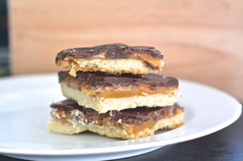 Salted Caramel Millionaire Shortbread