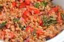 BLT Farro Salad | The Naptime Chef