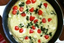 Squash Basil & Tomato Frittata