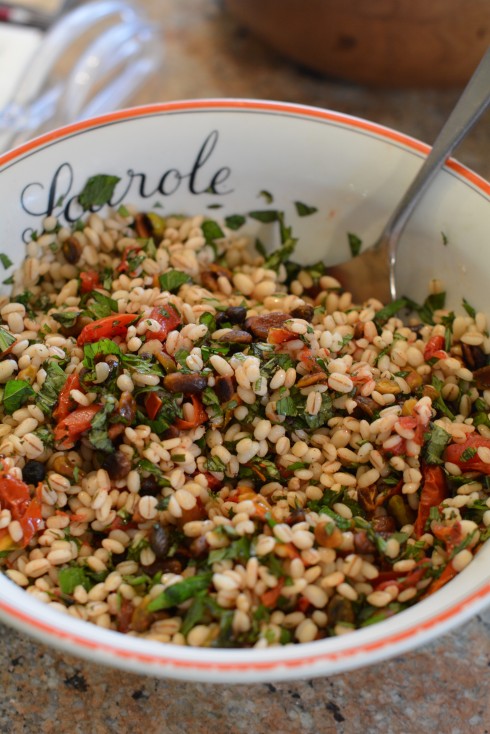 Slow-Roasted Tomato & Farro Salad | The Naptime Chef