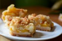 Peach Crumble Bars | The Naptime Chef