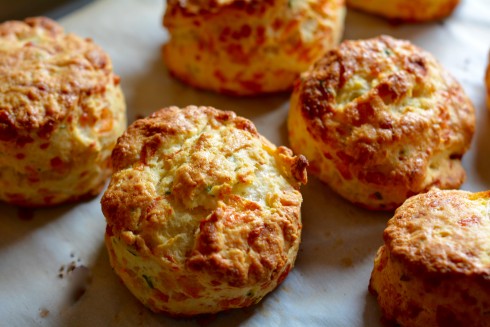 4 Ingredient Cheesey Herbed Biscuits | The Naptime Chef