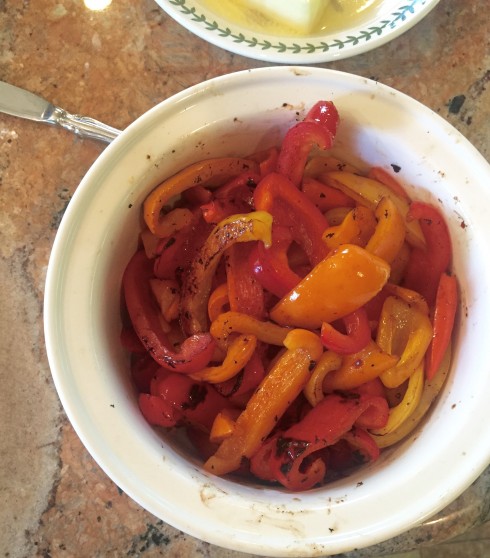 Grilled Peppers | The Naptime Chef