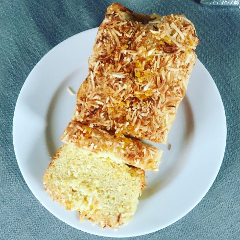 Meyer Lemon Coconut Loaf | The Naptime Chef