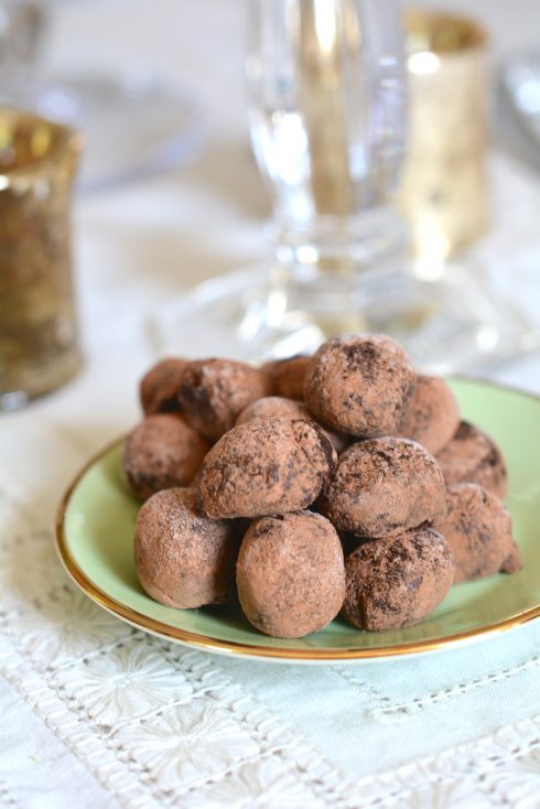 Red Wine Chocolate Truffles | The Naptime Chef