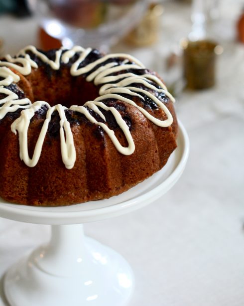 Carrot Blueberry Bundt Cake | The Naptime Chef