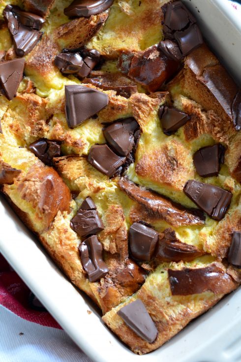 Chocolate Orange Bread Pudding | The Naptime Chef