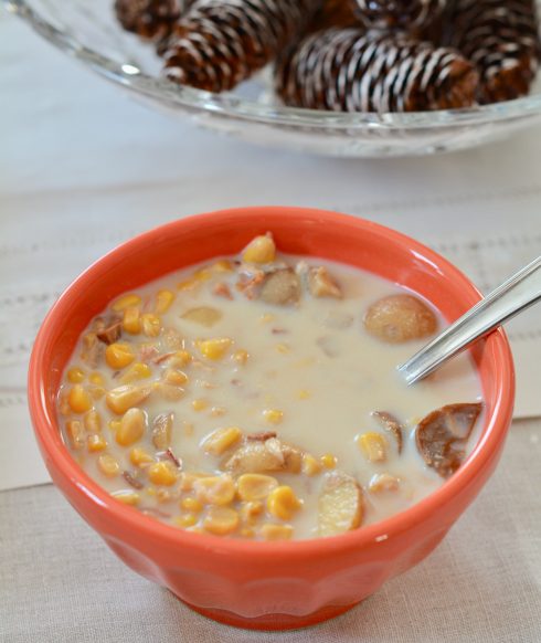 Warm Winter Corn Chowder