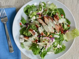 Grilled Chicken with Creamy Basil Dressing | The Naptime Chef