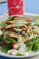 Grilled Chicken with Creamy Basil Dressing | The Naptime Chef