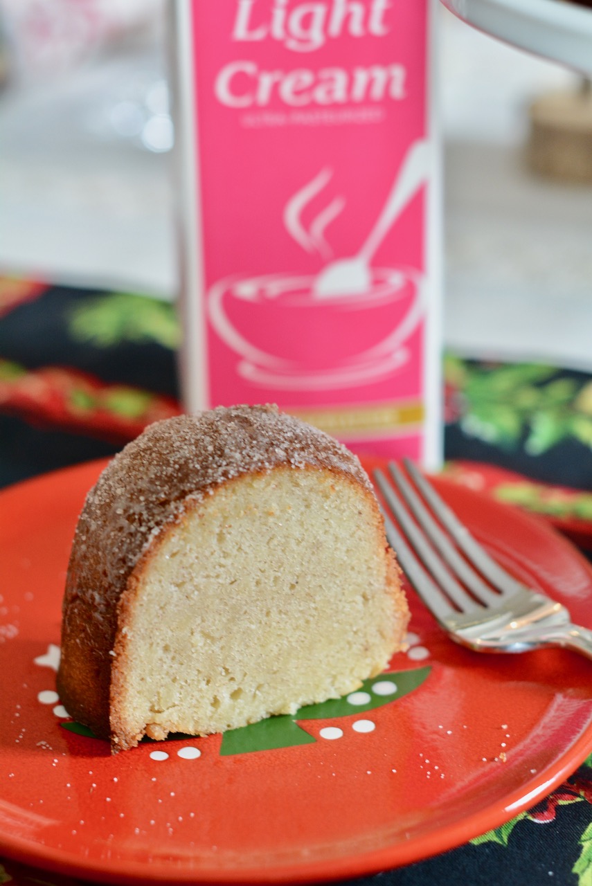 Snickerdoodle Cream Bundt Cake