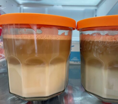 Jam Jar Iced Lattes